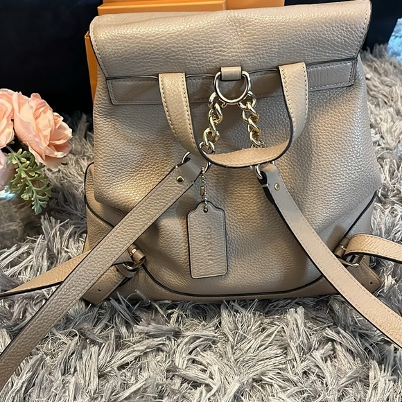 Authentic Coach Backpack Purse - Picture 2 of 8